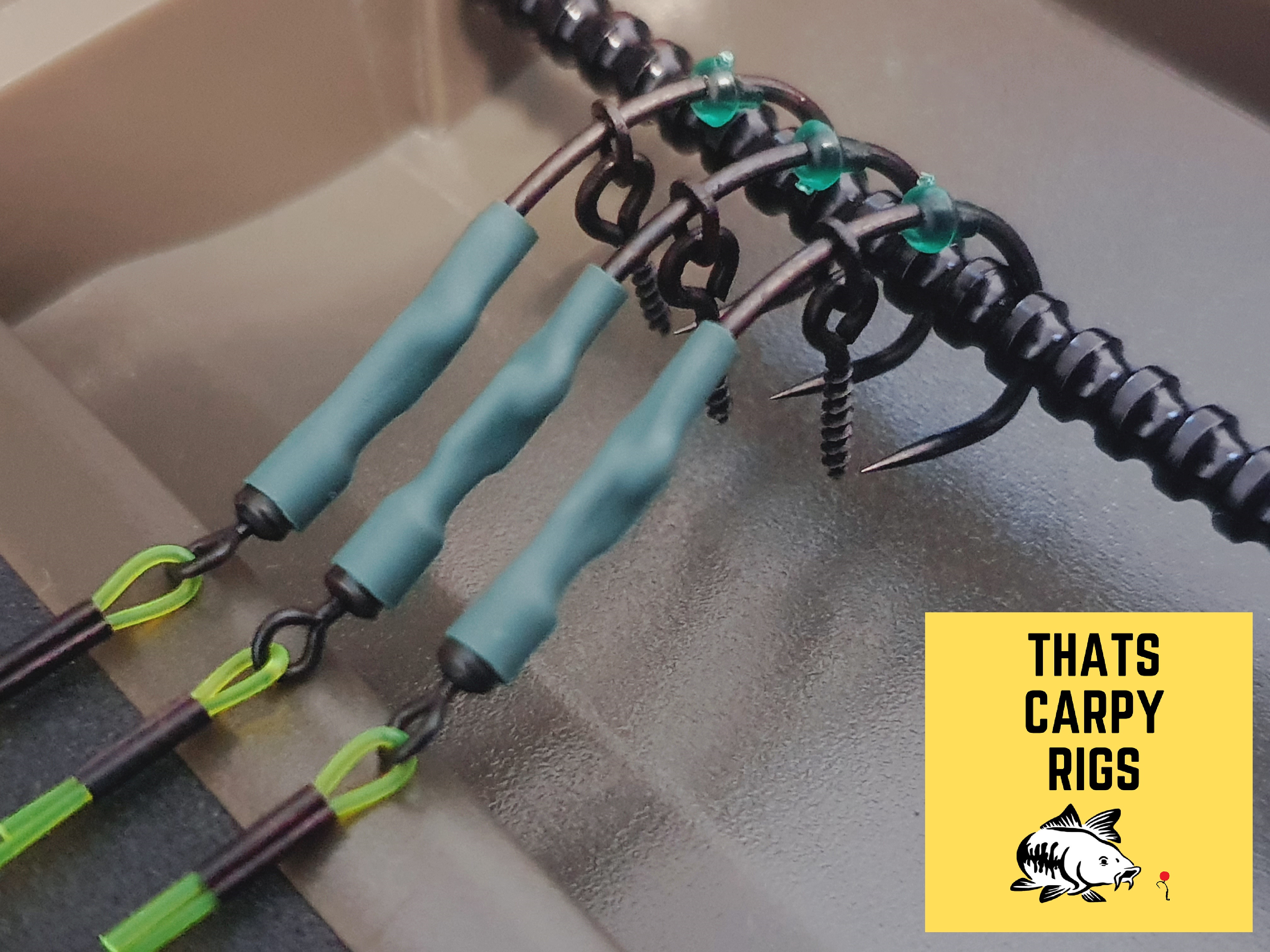 Weed Spinner Rigs - Professionally Tied Carp Rigs