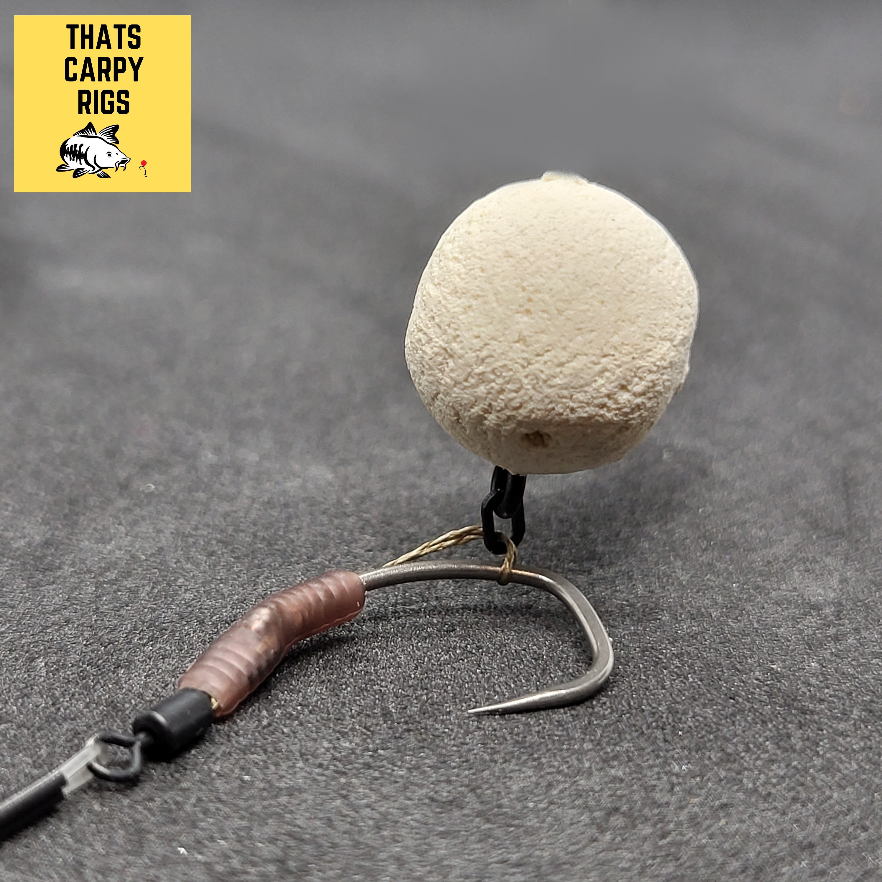 The Lock Hook Slip D Rigs  Look Hooks, OMC Components - Professionally  Tied Carp Rigs